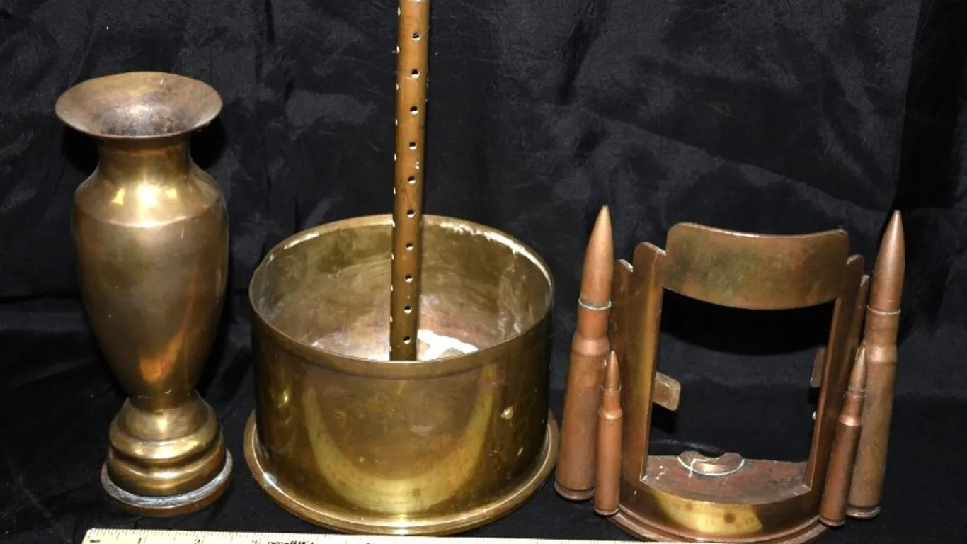 Three Pieces of Trench Art