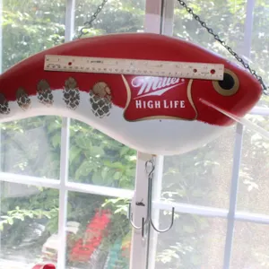 Plastic Miller Lite 26 Inch Advertising Fishing Lure