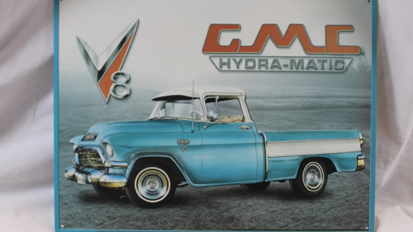 GMC Advertising Sign
