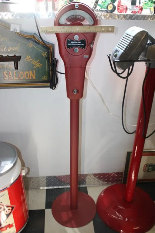 Parking Meter. No Keys and Locked