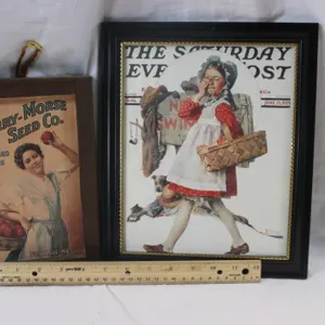 Two Advertising Prints