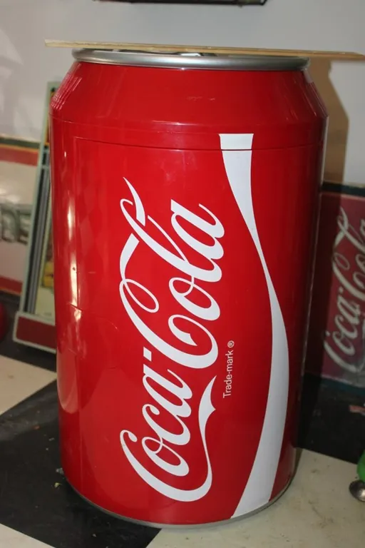 Coca-Cola Electric Refrigerator, Hot or Cold, AC or DC, Missing the Cords