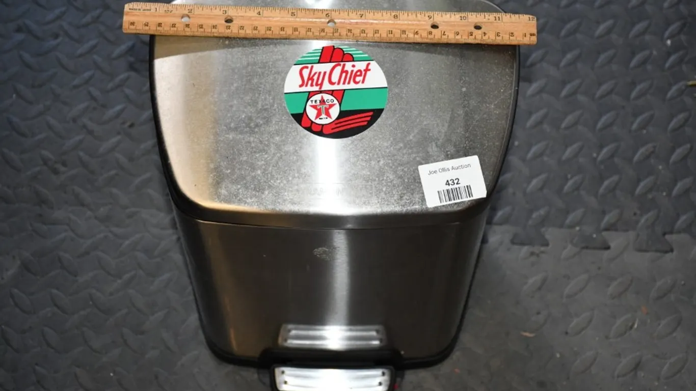 Texaco Themed Wastepaper Basket