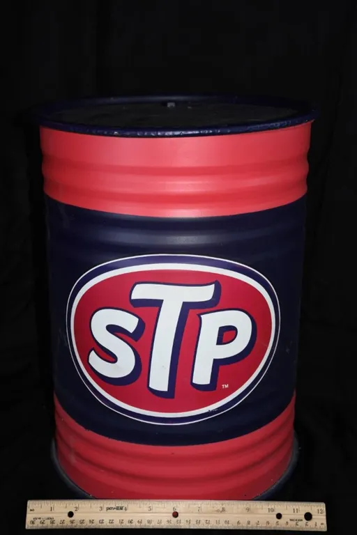 STP Themed Garbage Can