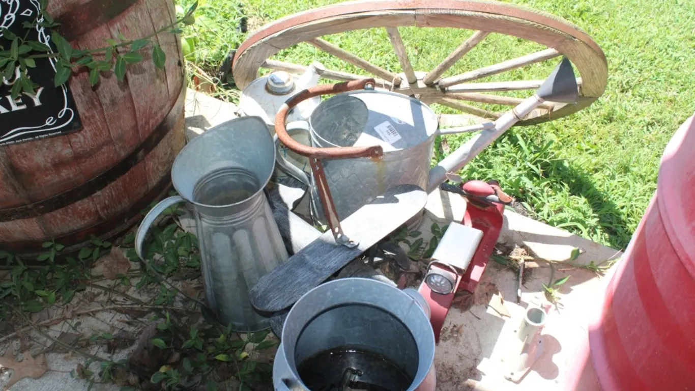 Fuel Can, Moped, and Airplane