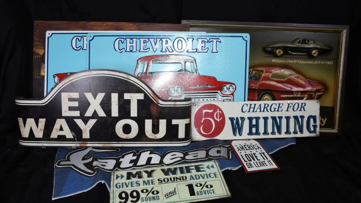 Automotive and Other Related Signs
