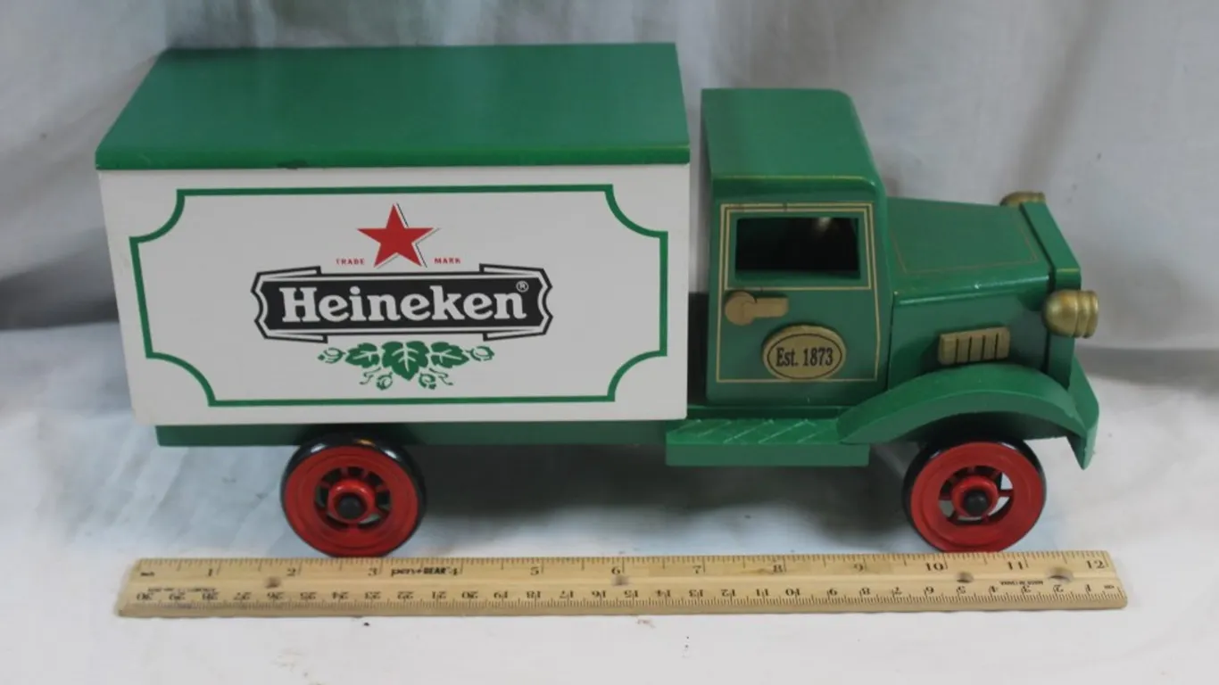 Wooden Heineken Delivery Truck