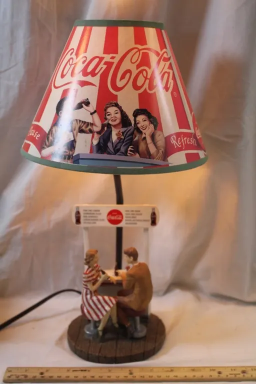 17 Inch Coca-Cola Table Lamp