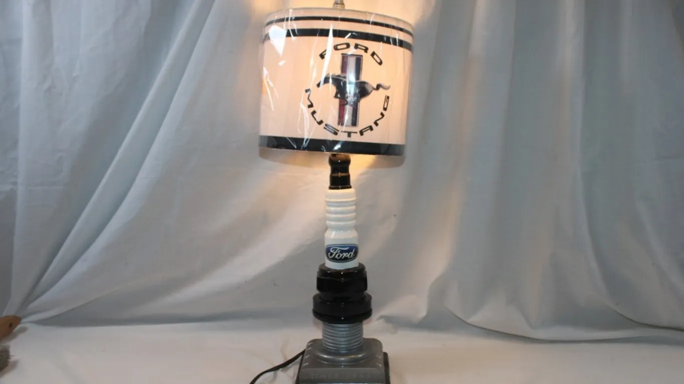 22 Inch Ford Mustang Table Lamp