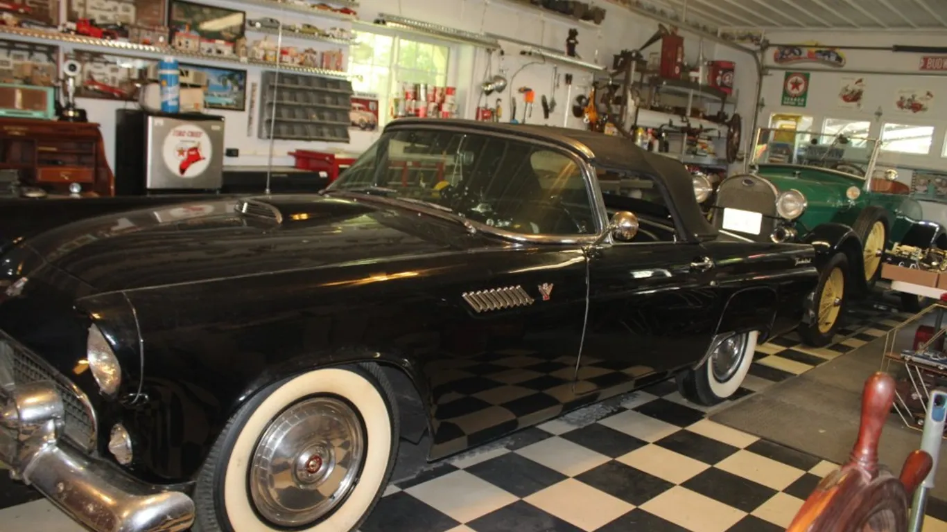 1955 Ford Thunderbird Convertible Soft Top VIN P5FH133124