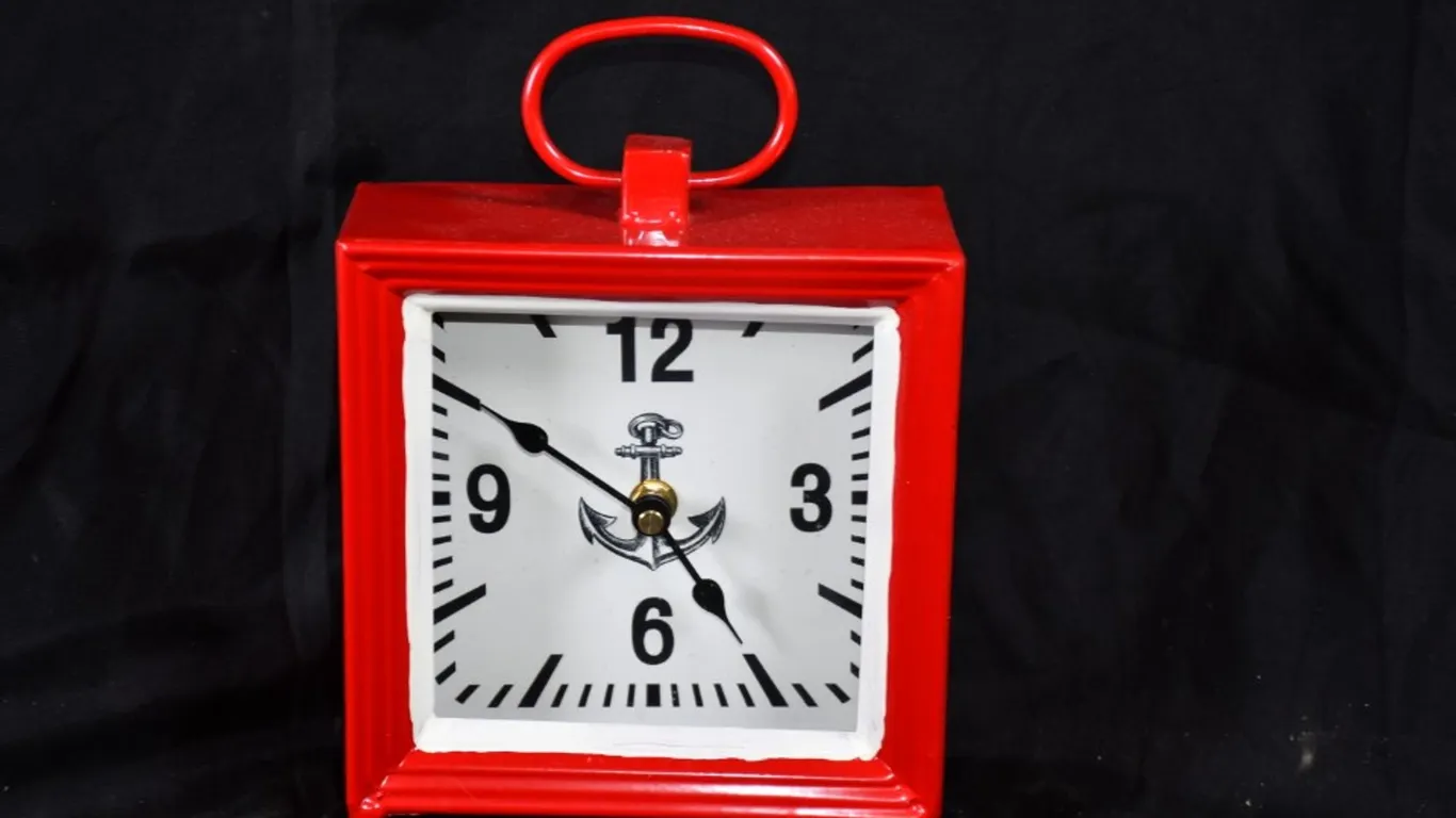 Nautical Themed Desk Clock