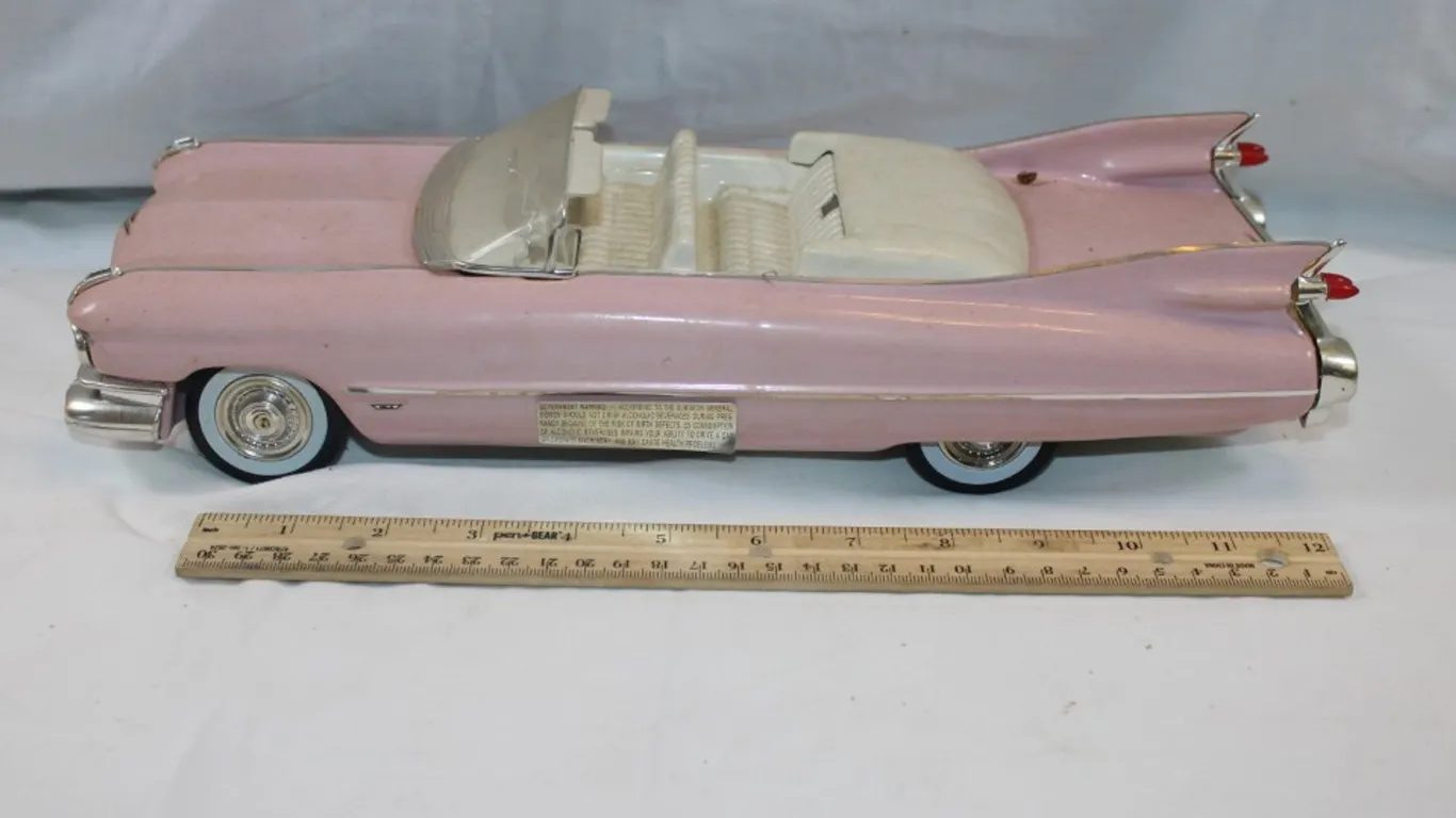 Pink Cadillac Jim Beam Decanter