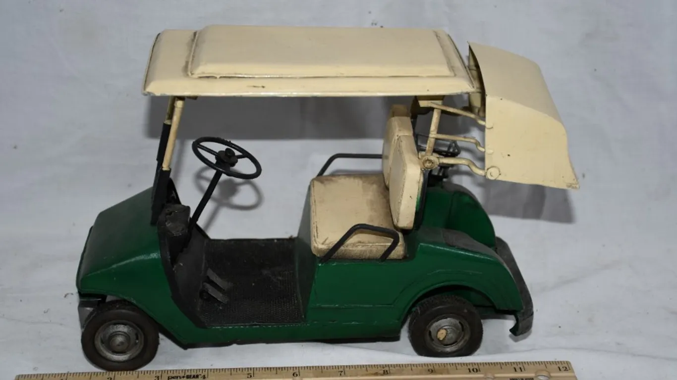 Tin Golf Cart