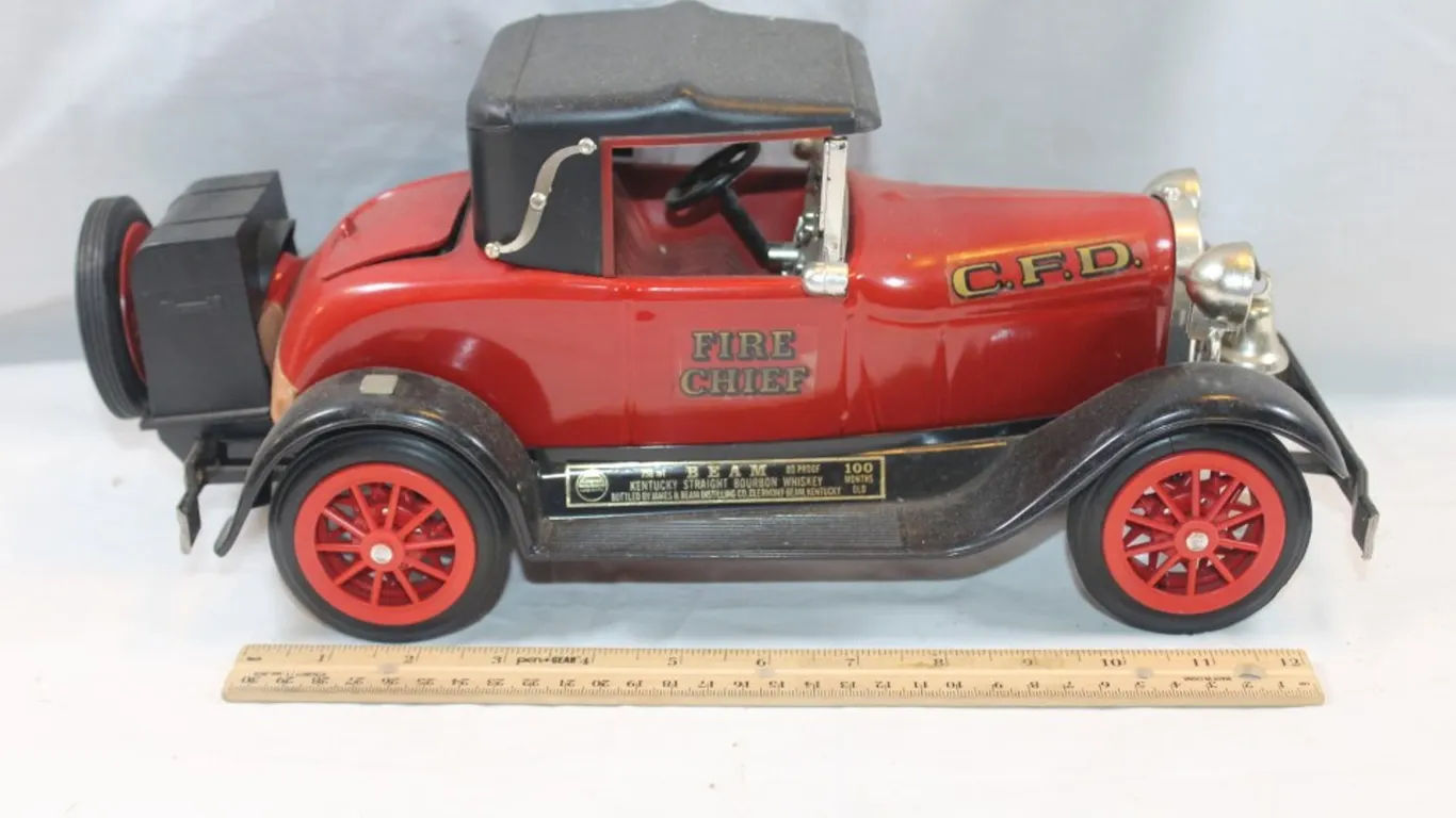 Fire Chief Jim Beam Decanter