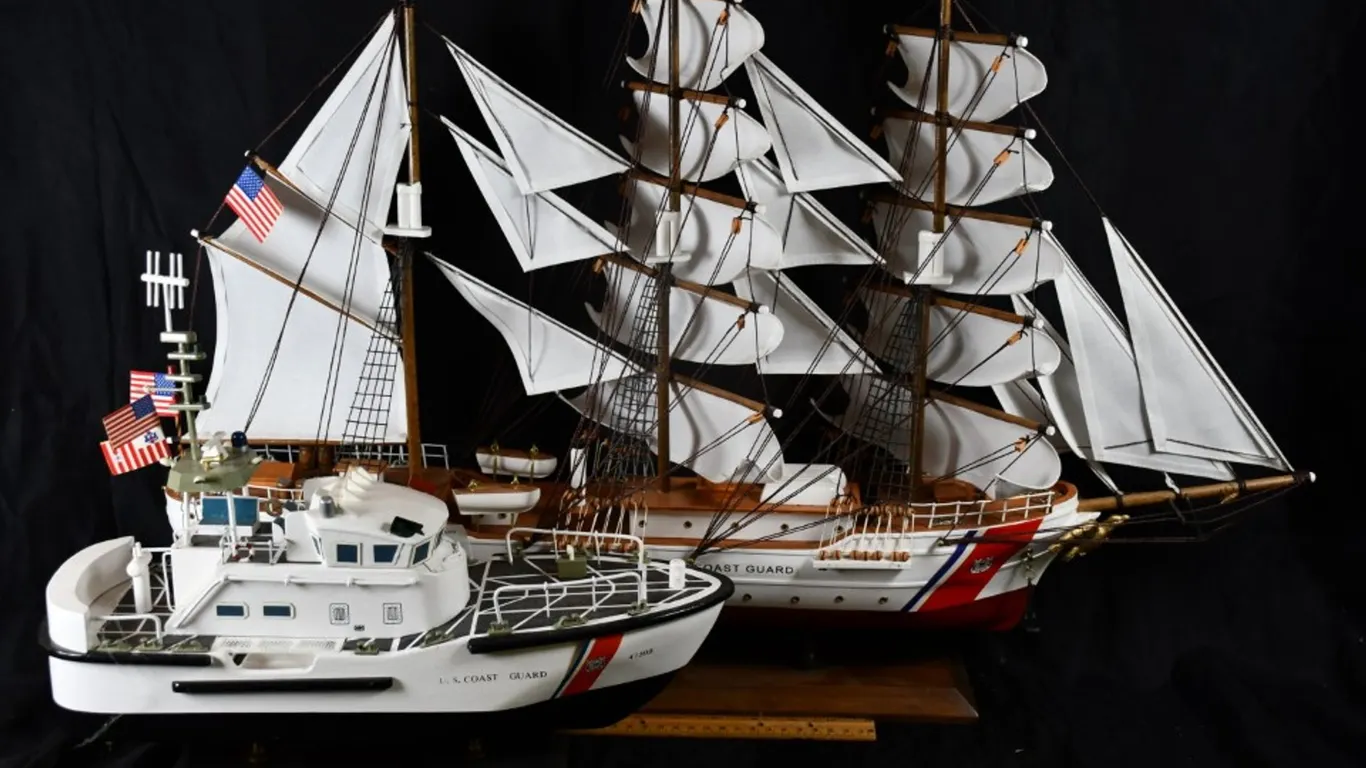 2 U.S. Coast Guard Ships