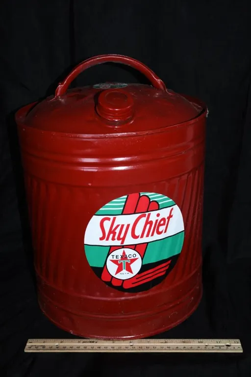 Texaco Sky Chief Themed Fuel Can