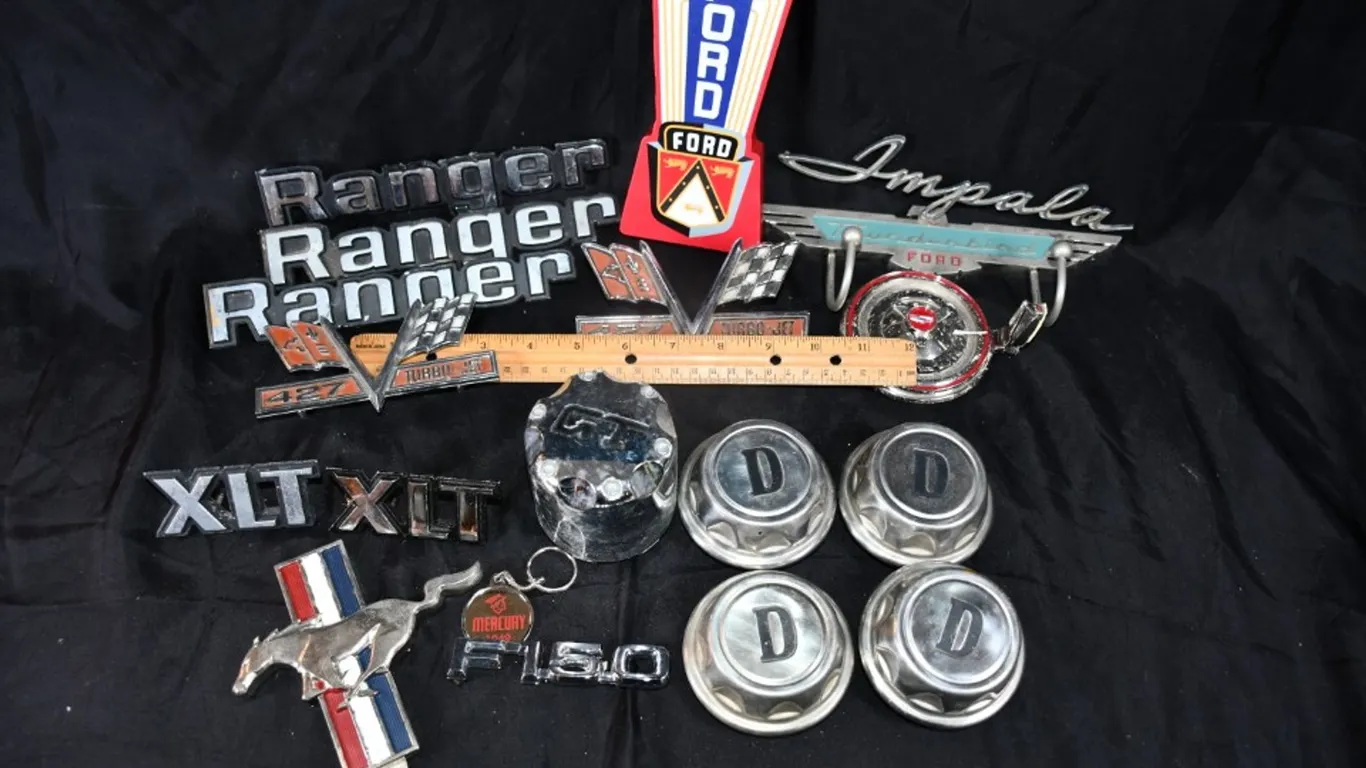 Automotive Emblems and Center Caps
