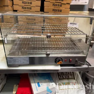 KOOL MORE HEATED TWO TIER COUNTER TOP DISPLAY CASE
