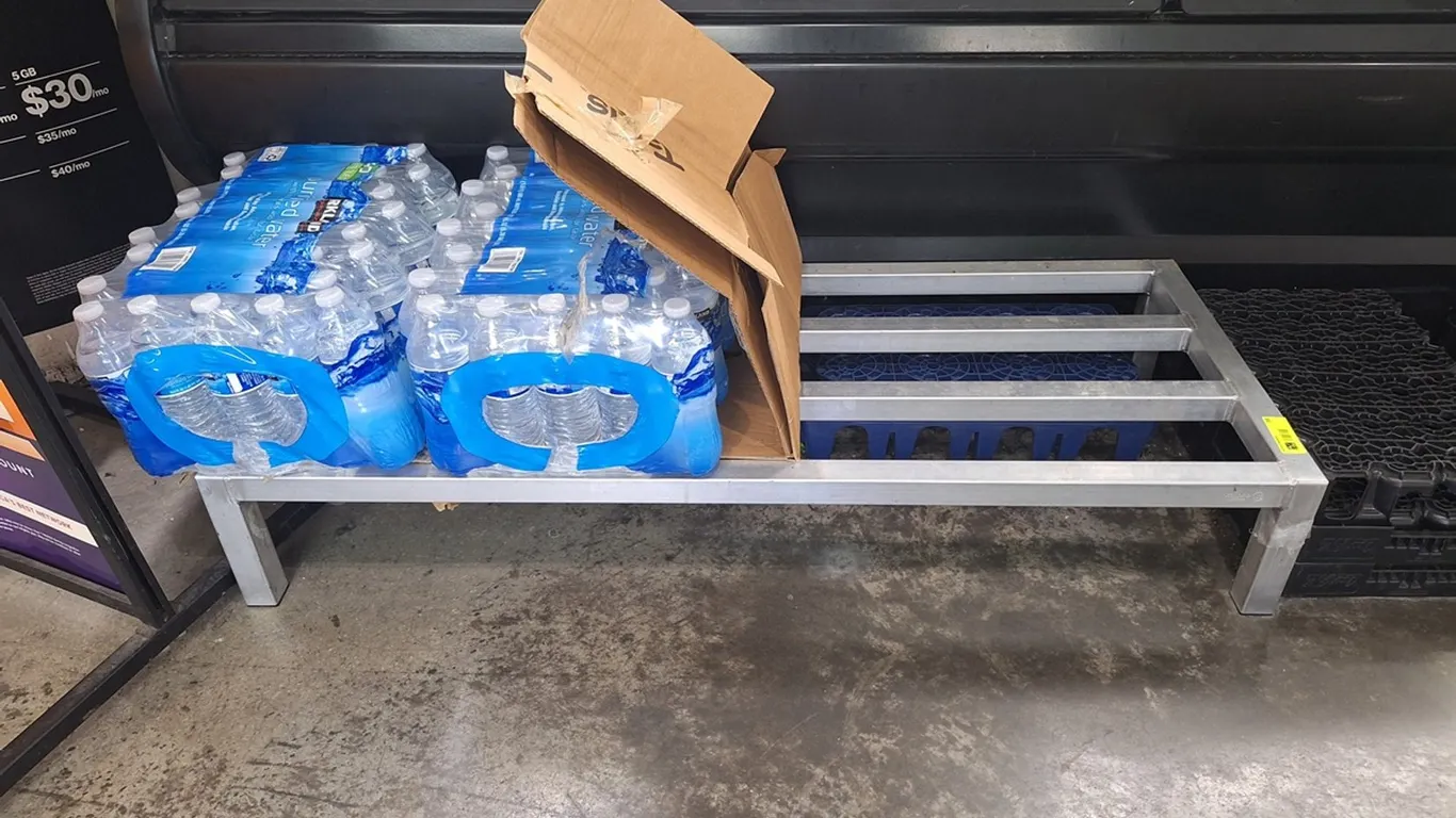 Aluminum Dunnage Rack, 48"x20"x8"