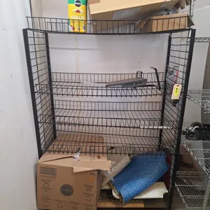 Metal Retail Shelf, 47"x20"x66"
