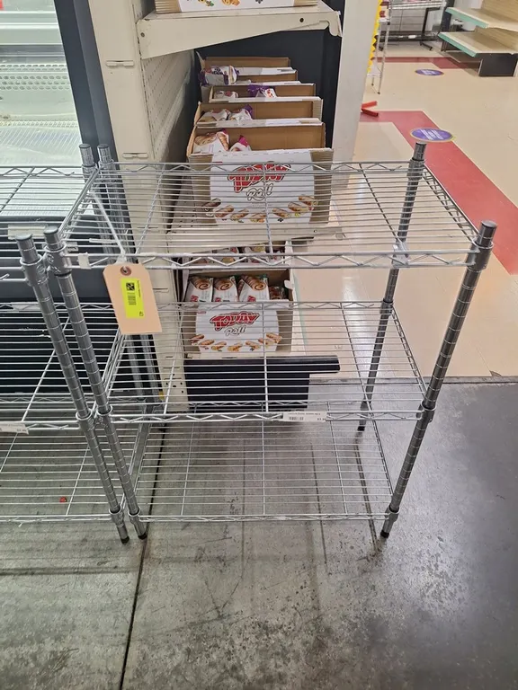 Wire 3-Tier Shelf, 23"x13"x31"