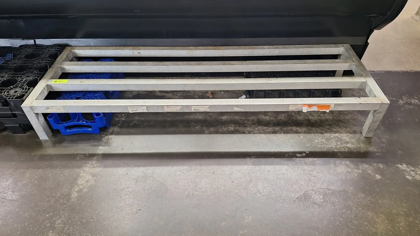 Aluminum Dunnage Rack, 60"x20"x8"