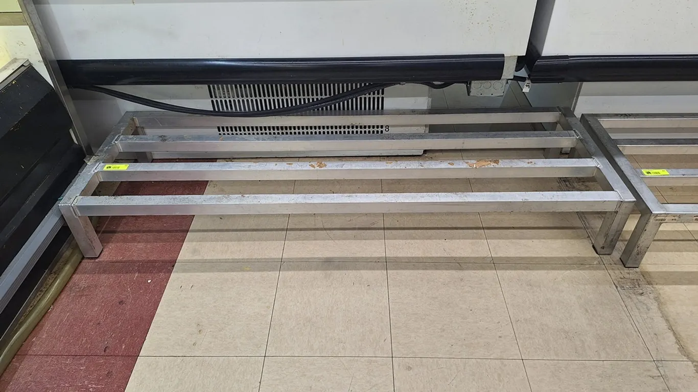 Aluminum Dunnage Rack, 60"x20"x8"