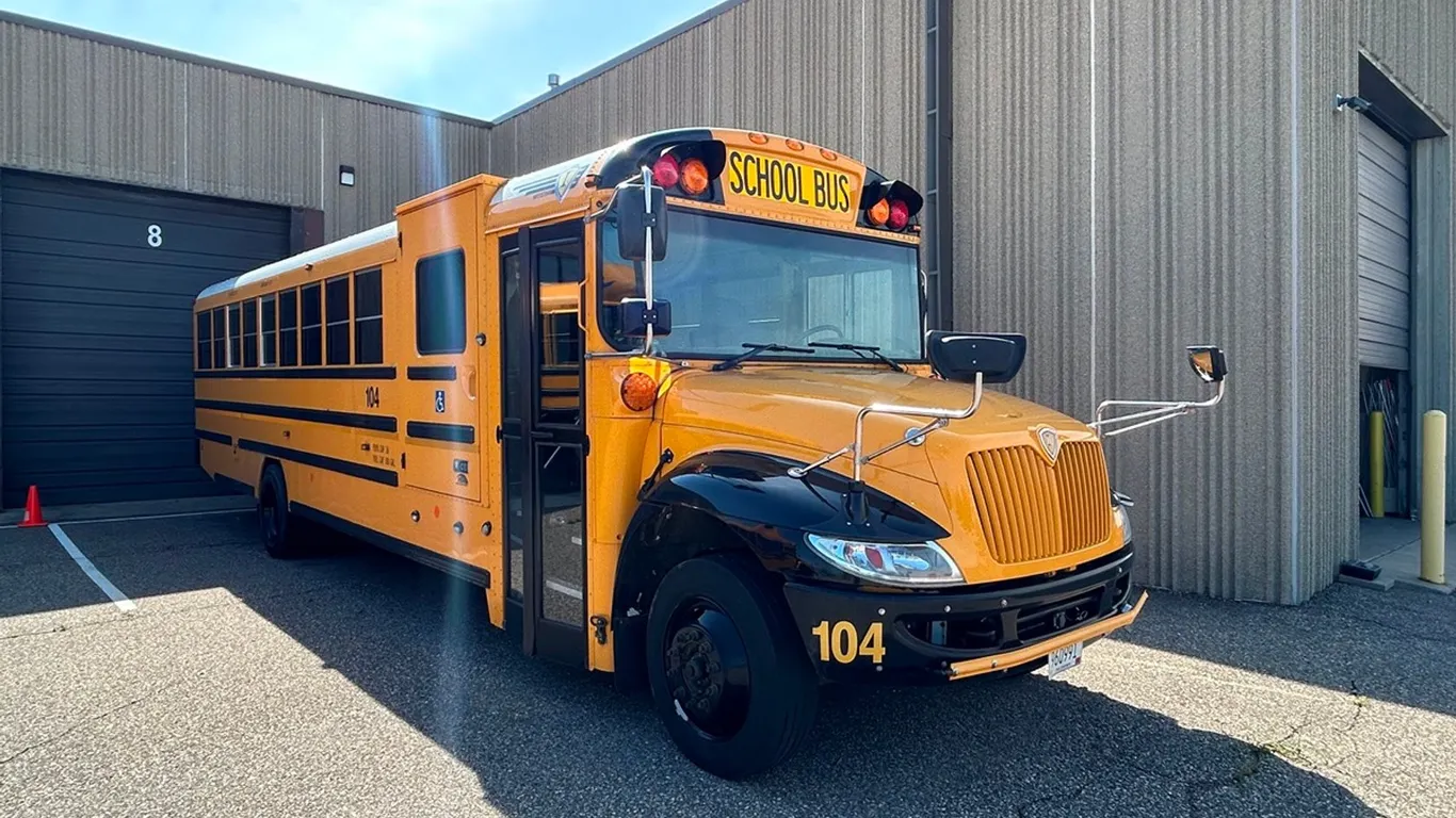 2020 International School Bus with Wheelchair Lift (#104)