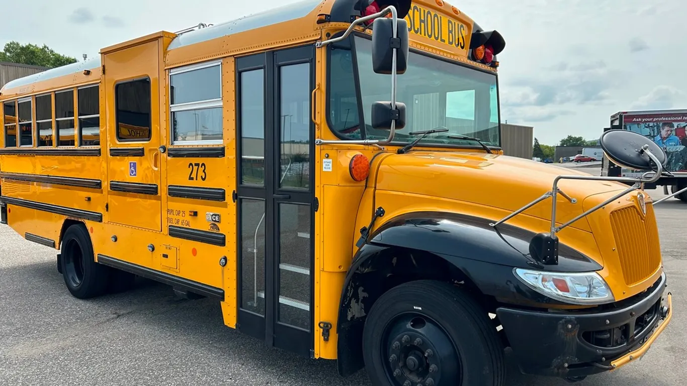 2018 International School Bus with Wheelchair Lift (#273)