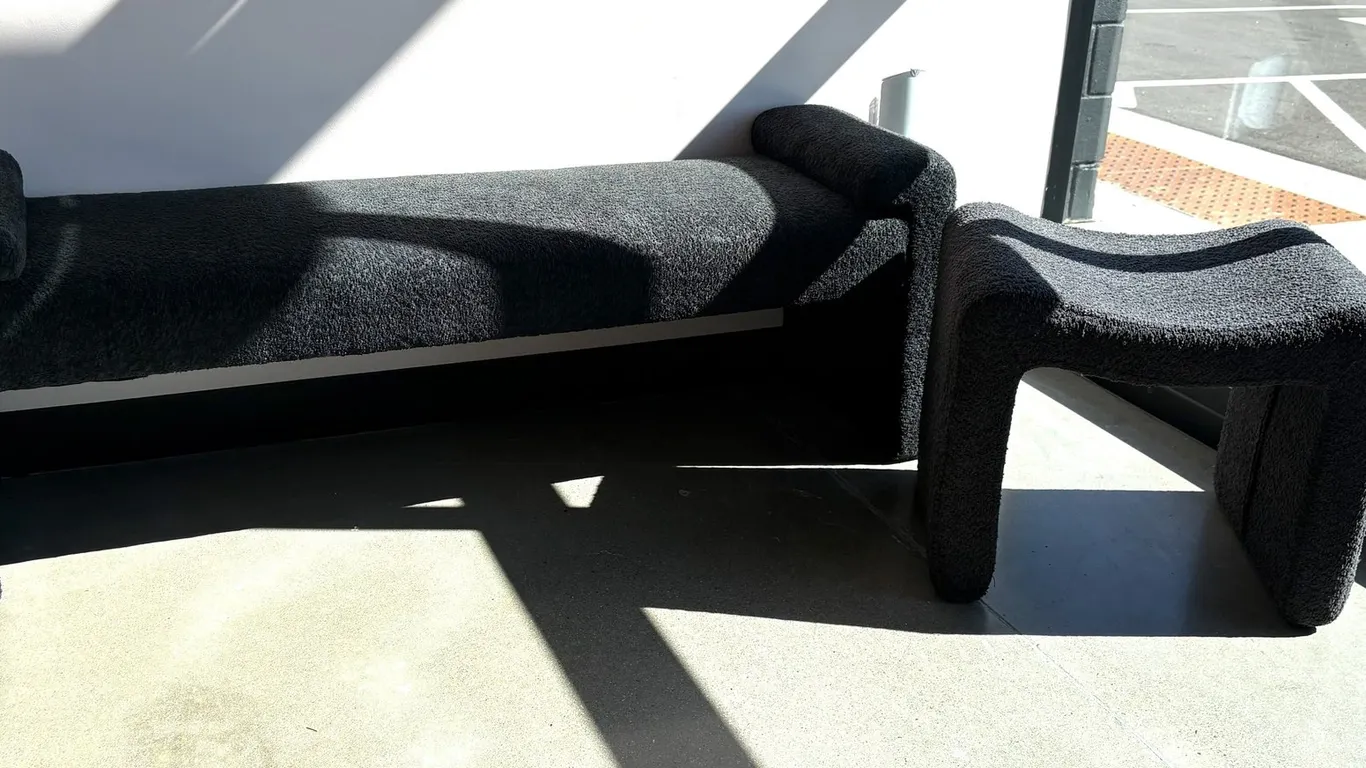 Padded Entry Bench and Stool