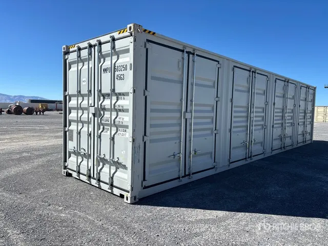 2026 40 ft High Cube Multi-Door Storage Container