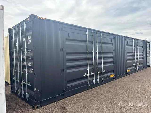 2026 40 ft High Cube Multi-Door Storage Container