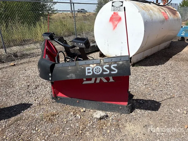 Boss DXT V-Plow 8 ft 2 in V Snow Plow - Fits Truck