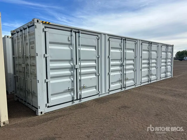 2026 40 ft High Cube Multi-Door Storage Container