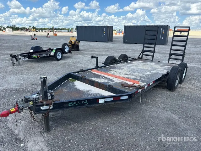 2018 MMDI 614SLTD 14 ft T/A Gooseneck Equipment Trailer