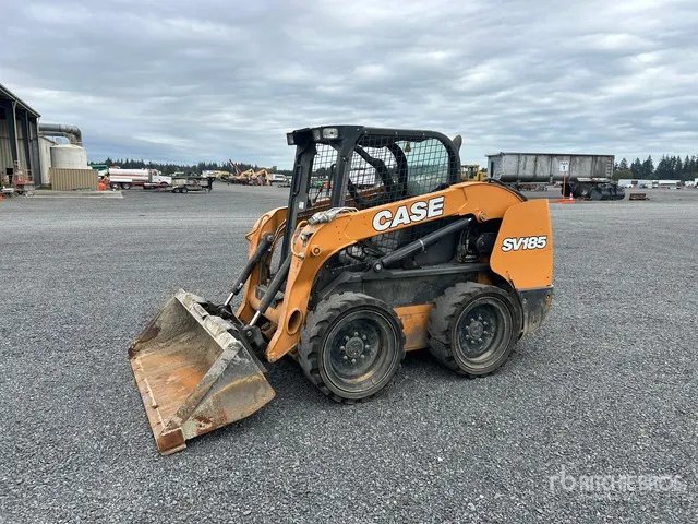 2018 Case SV185 High Flow Skid Steer Loader