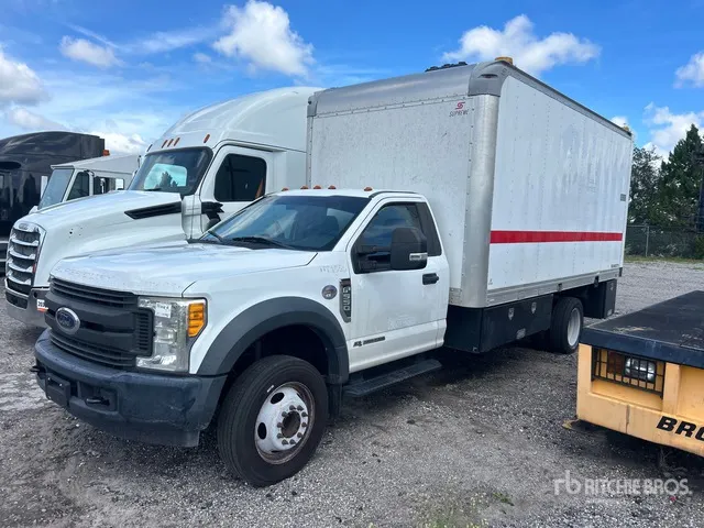 2017 Ford F-550 4x2 Van Truck (Inoperable)