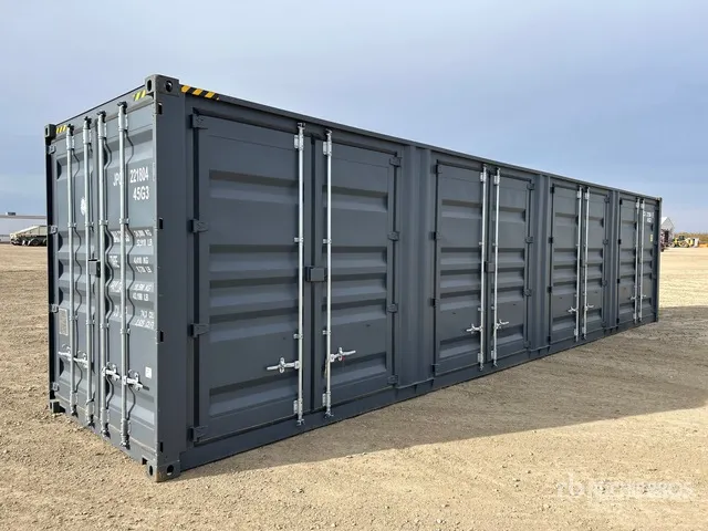 2025 40 ft High Cube Multi-Door Storage Container