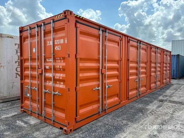 2026 40 ft High Cube Multi-Door Storage Container