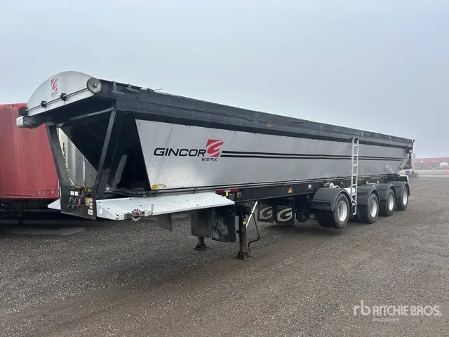 2021 GINCOR 48 ft Quad/A Live Bottom Trailer