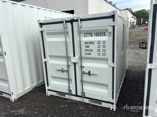 2026 10 ft Standard Multi-Door Storage Container (Unused)