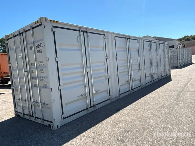 2026 40 ft High Cube Multi-Door Storage Container
