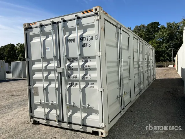 2026 40 ft High Cube Multi-Door Storage Container (Unused)