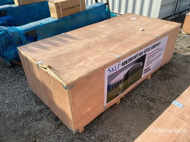 2026 SKLP SK-SC40 20 ft x 40 ft Carport (Unused)