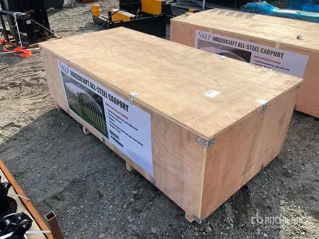 2026 SKLP SK-SC40 20 ft x 40 ft Carport (Unused)