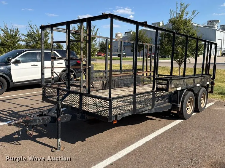 2009 Tuff-Bilt Manufacturing Inc utility trailer