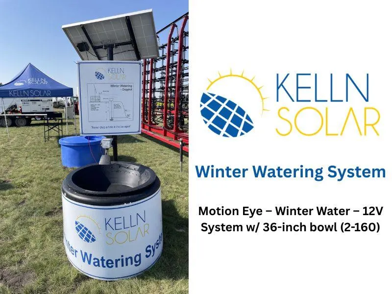 Winter Watering System from Kelln Solar, Lumsden (Retail Value $3,409)