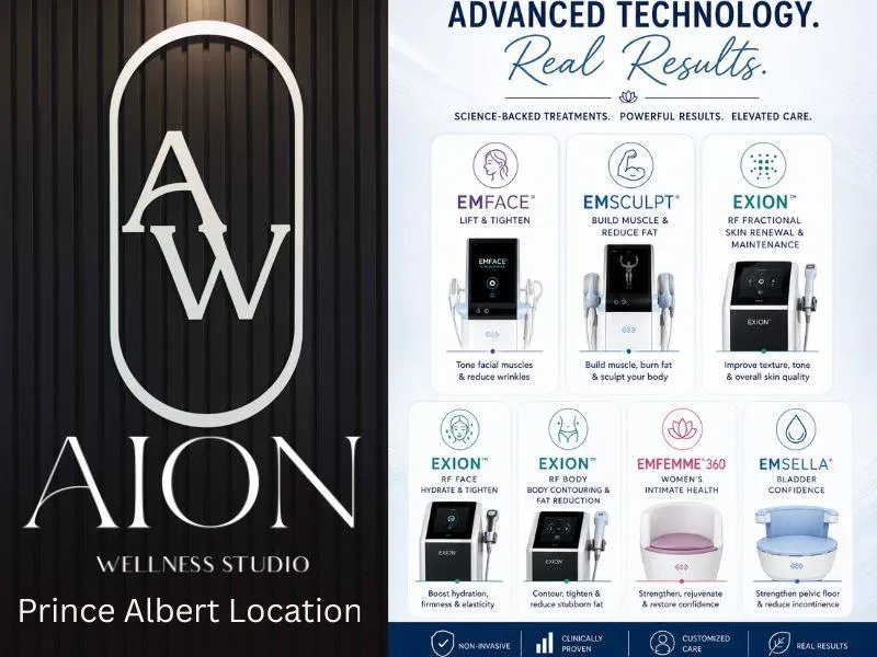 (1) $2,500 Gift Certificate from Aion Wellness, Prince Albert