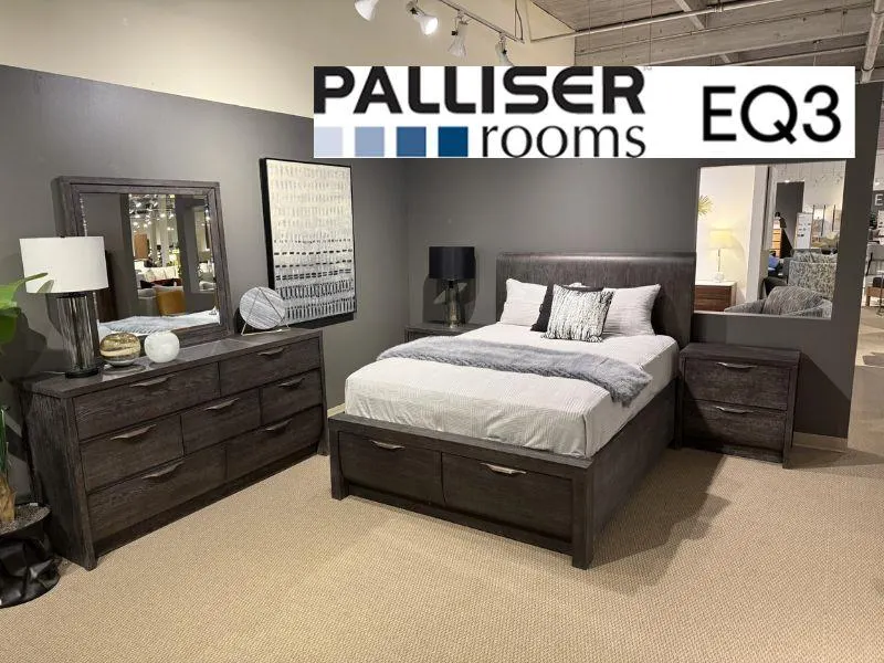Kinsley Collection Queen Bedroom Set from Palliser EQ3, Saskatoon (Retail Value $4,500)