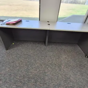 (2) Office Desk with Pedestal (8' Each)
 UNRESERVED